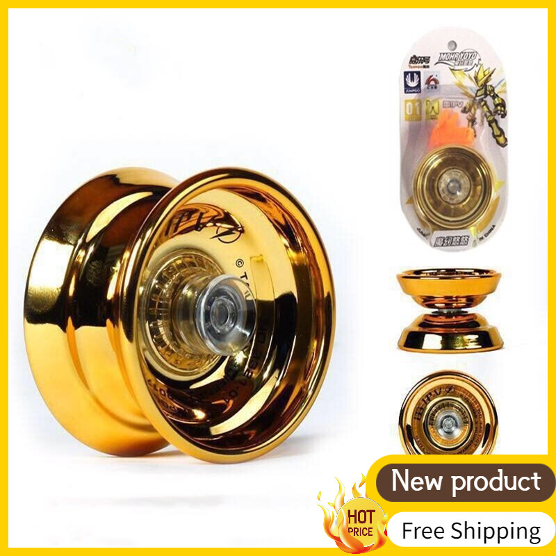 Yoyo Original Professional Magic Yoyo K1 Spin Metal Yoyo 8 Ball Kk Bearing With Spinning String For Kids Yoyo For Tricks