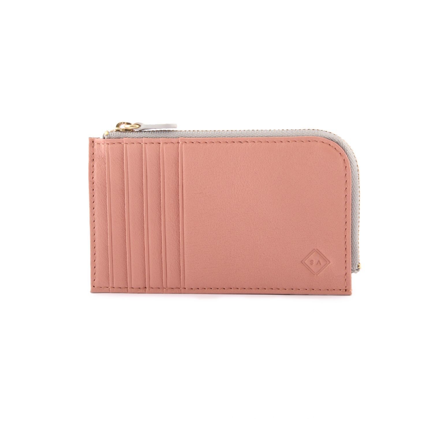 Samuel Ashley Peyton Card Case With Zip Pocket